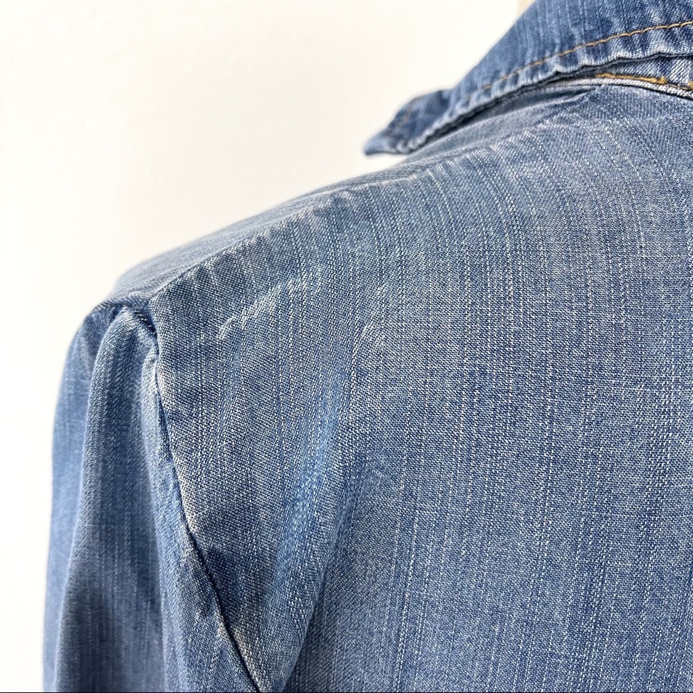 Cloth & Stone- Tencel Button Down Xs - image 6